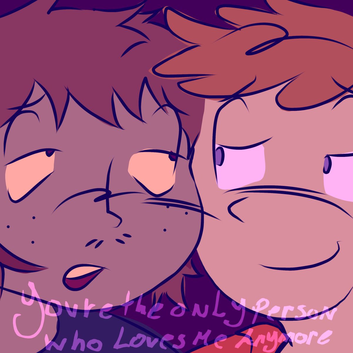 NECROPLASTICS's tweet photo. Crappy biteyship phone doodles...... #art #biteyshipping #danvs #jerktwt #selfship https://t.co/fbBuAsfmvI