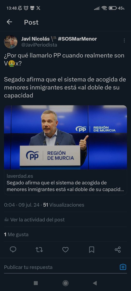 Javi Nicolás 🏴 #SOSMarMenor tweet media
