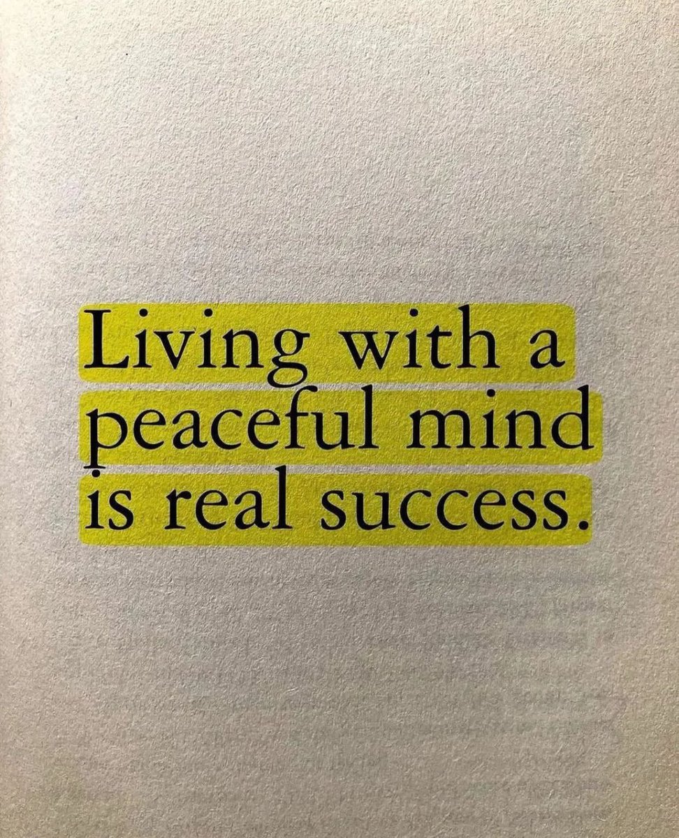 Nothing best having a peace ✌️