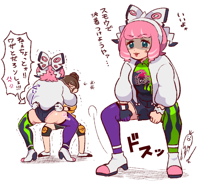 yamogimota's tweet photo. 相撲で決着つけようとするクララちゃん（再掲） https://t.co/OI8wBeO8BP