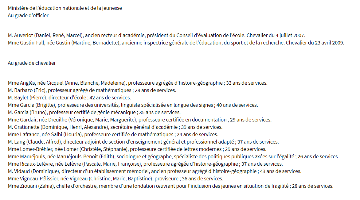 Mathalors's tweet photo. Quelle surprise d'apprendre par 2 amis que mon nom figure parmi les promus dans l'ordre national de la Légion d'honneur
Je pense d'abord à mes parents qui ne sont plus là, qui seraient fiers de moi, ainsi qu'à celles et ceux qui me soutiennent
Je suis très honorée et très fière https://t.co/ennqkMIRcn