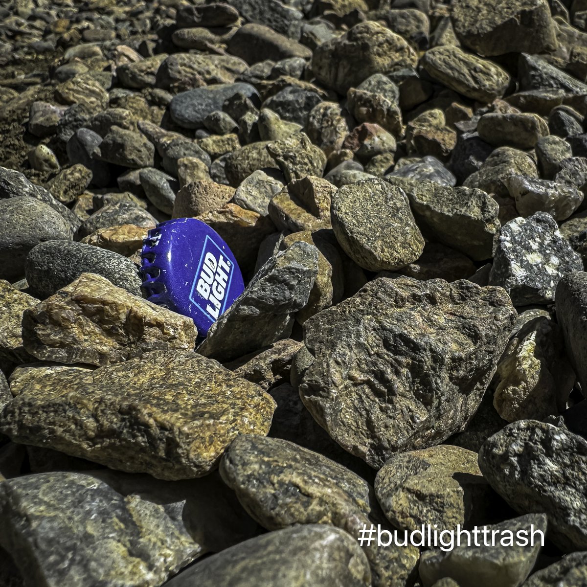 BrittsImages's tweet photo. #budlighttrash - 'Nuff Said! 
#riograndegorge #NewMexico https://t.co/YmAGFarKY8