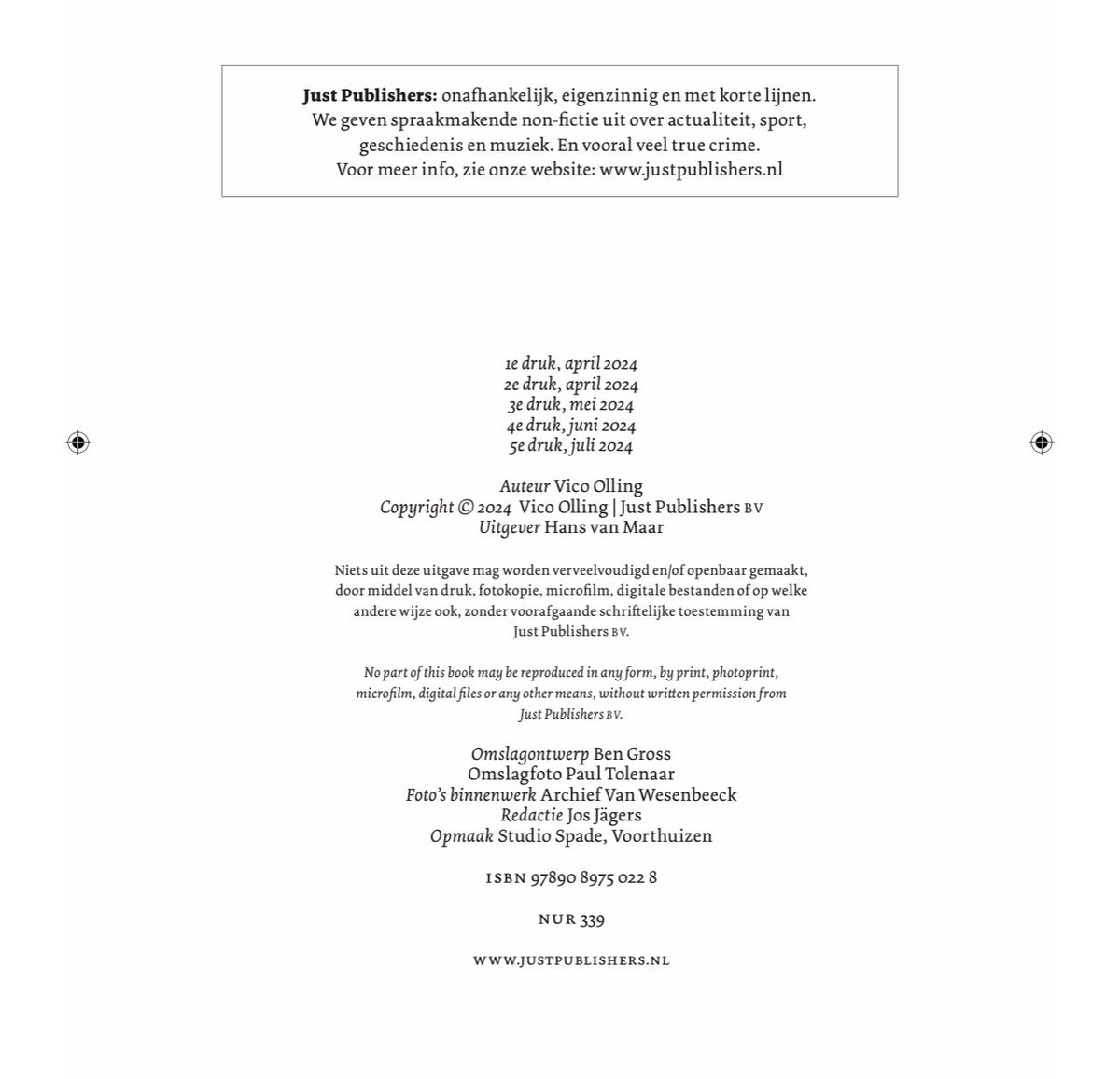 Goed nieuws : binnenkort de 5e druk van #Drugsbaron. Het spraakmakende boek over ⁦<a href="/januswesenbeeck/">Janus van Wesenbeeck</a>⁩, de echte Ferry #Bouman. Geschreven door misdaadjournalist ⁦<a href="/vicolling/">vico olling</a>⁩. Nu met geblurde koppen.