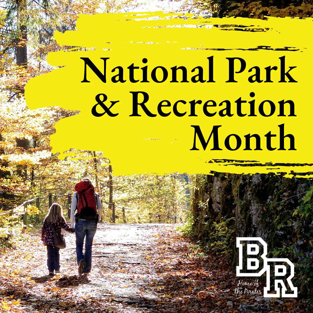 This National Park and Recreation Month, remember to visit your local park and take time to enjoy the great outdoors!