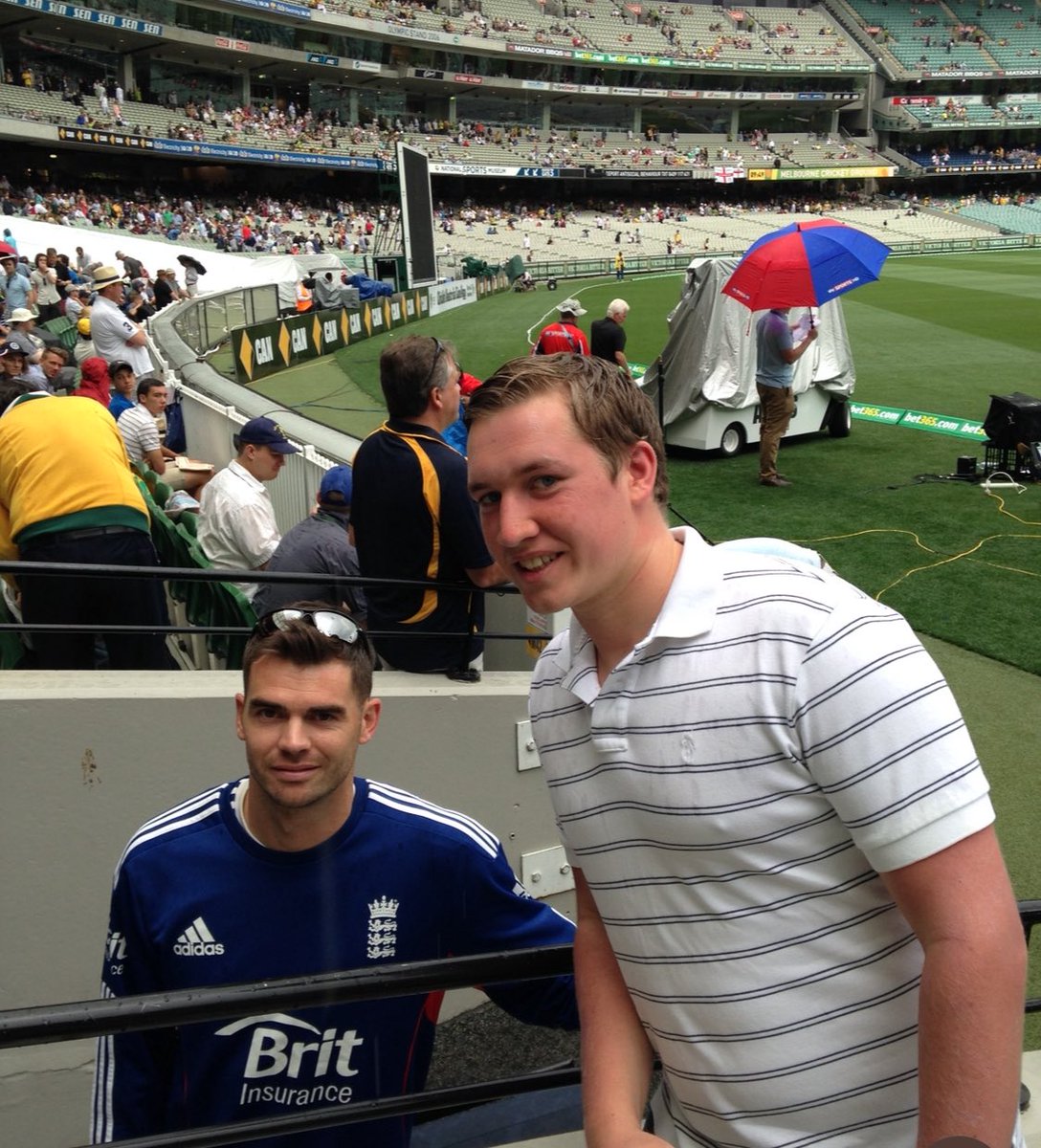 All the best <a href="/jimmy9/">James Anderson</a> in your final test today! An amazing servant to English Cricket. #ThanksForTheMemories