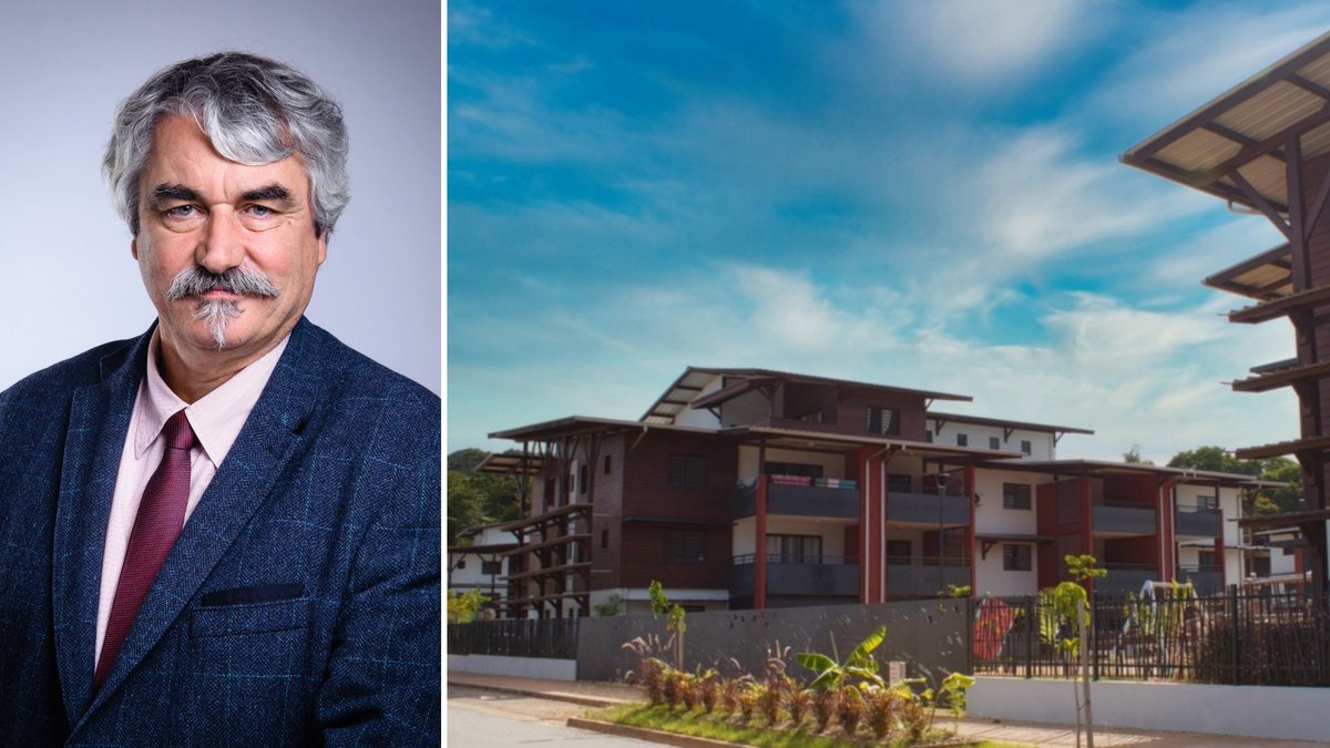 outremers360's tweet photo. En #Guyane, Jean-Jacques Stauch, directeur général de la #SIGUY et de la #SIMKO maintient le cap de la construction

➡️https://t.co/n7Z8tmssFL

➡️Ce sont des objectifs ambitieux que la SIGUY et la SIMKO se sont fixées à l’horizon 2033 : doubler leur patrimoine immobilier pour atteindre un total de 30 000 logements.