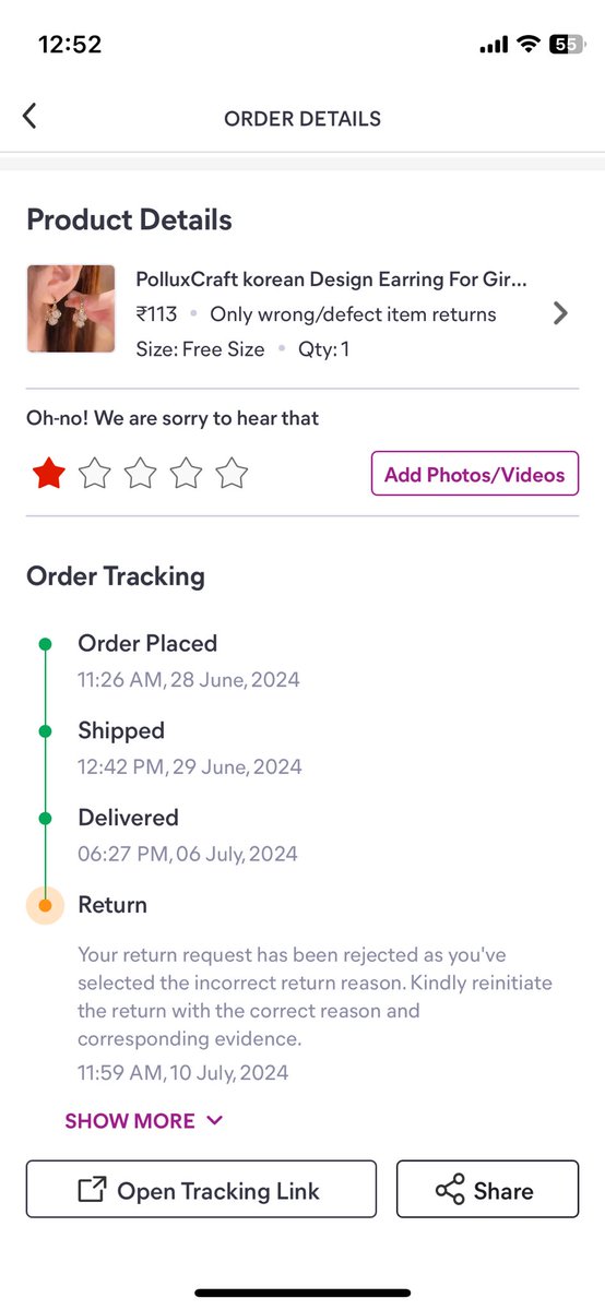 AmitTiwari725's tweet photo. if we are not getting same product,  product is faded then why you are not allowing to return or exchange the product. Do you really think that you can servive after providing this cheap services.
@Meesho_Official @meesho_support https://t.co/KfCi5zZOaB