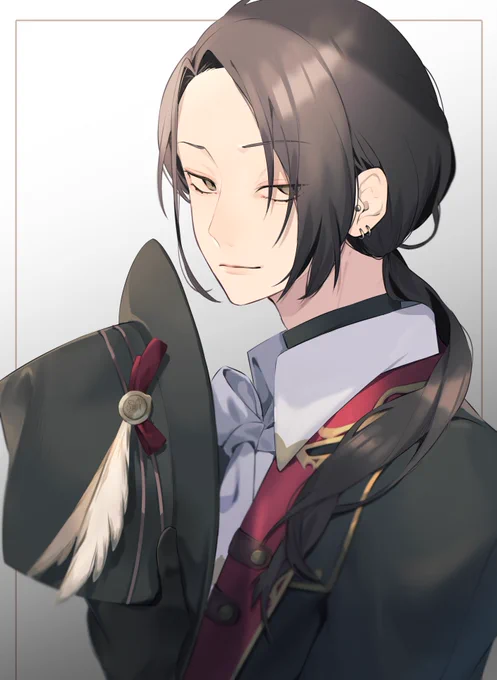 #加画美  新衣装、悪い人そうすぎて最高です