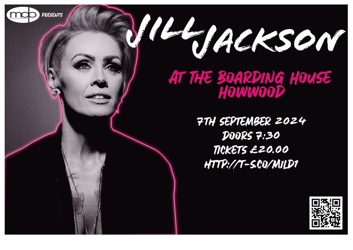 Bobby (@travisdurden) on Twitter photo In September we are delighted to welcome <a href="/justjilljackson/">Jill Jackson 🩵</a> back to <a href="/boarding_house1/">The Boarding House</a> in Howwood. Tickets from t-s.co/mild1
<a href="/WhatsOnRen/">What's On Renfrewshire</a> <a href="/gigsinscotland/">Gigs in Scotland</a> <a href="/gr8musicvenues/">gr8MusicVenues</a> <a href="/MusicNewsScot/">MUSIC NEWS Scotland</a> In September we are delighted to welcome <a href="/justjilljackson/">Jill Jackson 🩵</a> back to <a href="/boarding_house1/">The Boarding House</a> in Howwood. Tickets from t-s.co/mild1
<a href="/WhatsOnRen/">What's On Renfrewshire</a> <a href="/gigsinscotland/">Gigs in Scotland</a> <a href="/gr8musicvenues/">gr8MusicVenues</a> <a href="/MusicNewsScot/">MUSIC NEWS Scotland</a>