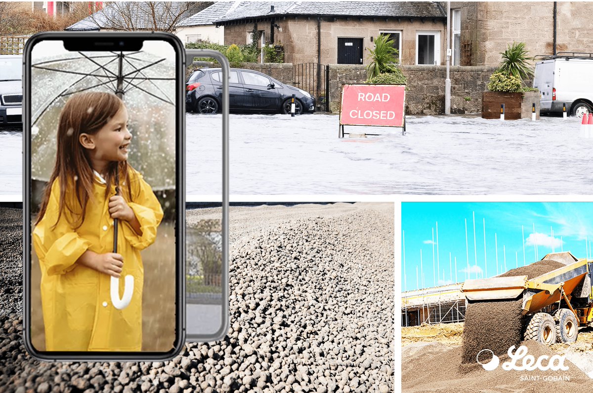 As rainfall increases within our towns and cities - innovative and sustainable flood defence solutions increasingly become essential. We have an online calculator tool which showcases the effectiveness of Leca® LWA in flood prevention.
leca.co.uk/rain-water-man…