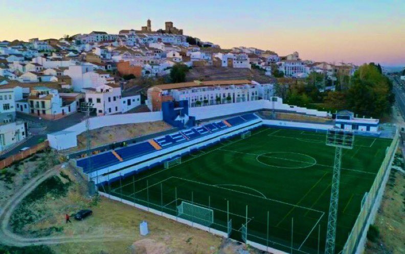 estadios_Spain's tweet photo. ¡Buenos dias!
Estadio de fútbol San Bartolomé, Espejo, Córdoba, Andalucia https://t.co/EOvqBV4ZF6