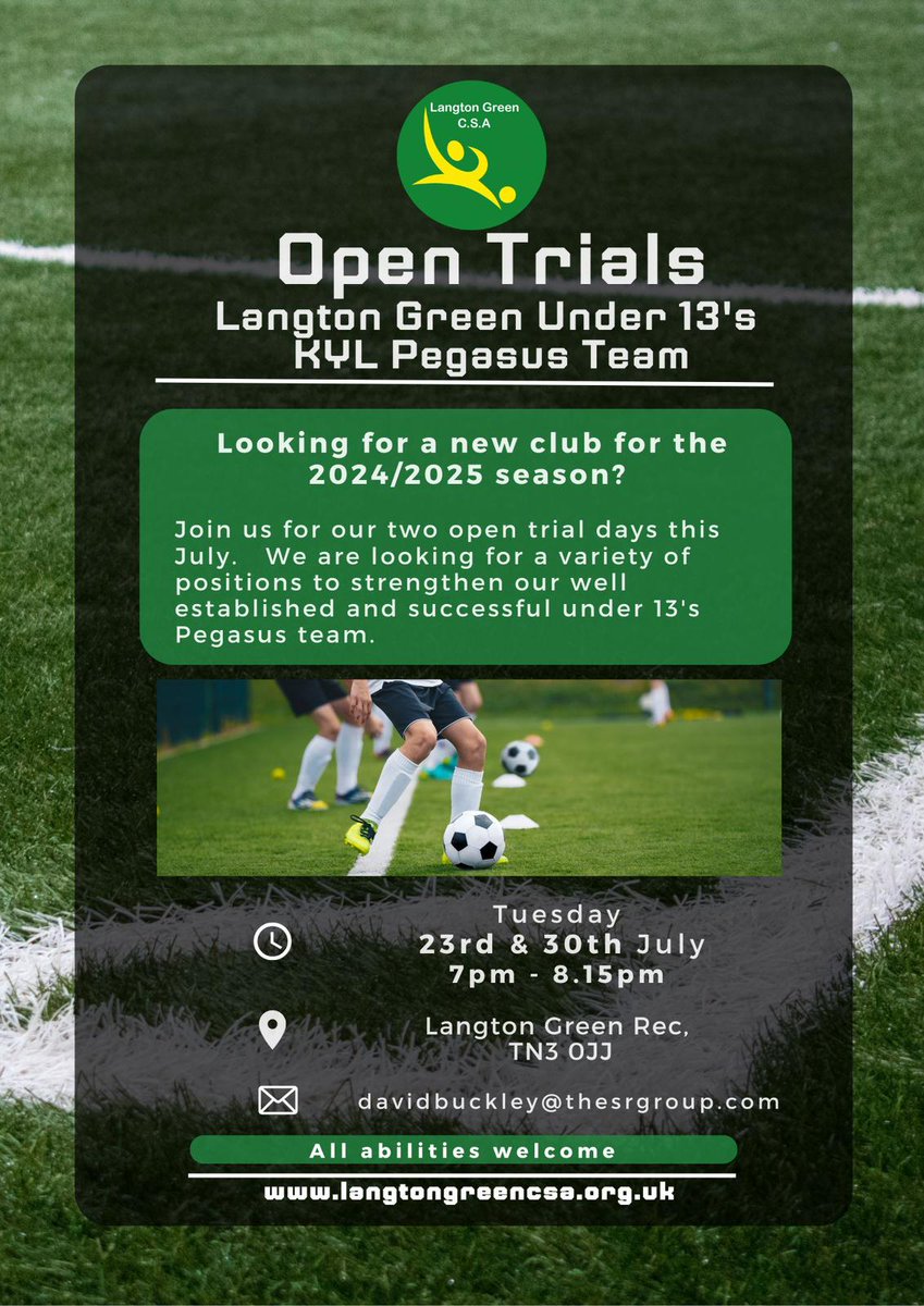 Langton Green FC tweet media