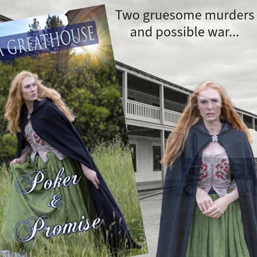 amazon.com/Poker-Promise-…

Two gruesome murdrs and possible war...

Poker &amp; Promise
Pippa Greathouse
Paperback &amp; Kindle

#pippagreathouse #nativeamerican #romance #historical #books #readers #reading #booklovers #readerscommunity <a href="/PippaG6/">PippaGreathouse.com</a>