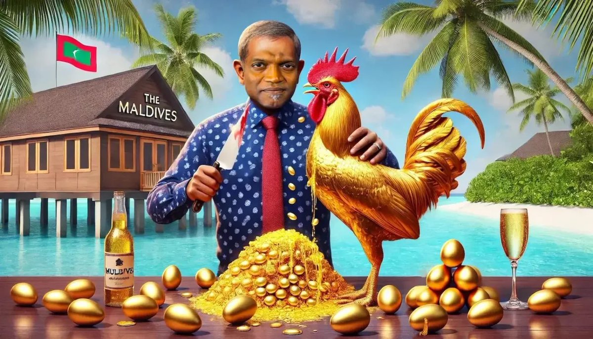 Badruddeen's tweet photo. 🐓🐔🍗 Maldives #muizzed https://t.co/lZXFZxS9Rs