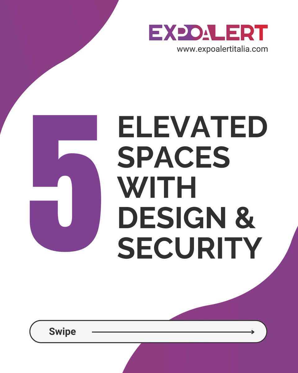 Expoalertitalia's tweet photo. 🔒✨ 5 Elevated Spaces with Design &amp; Security ✨🔒

If you're new here, let us introduce ourselves. At @Expoalertitalia, we are redefining security in spaces where design is paramount and protection is non-negotiable.

https://t.co/KmceMhamM1

#ExpoAlert #Security #Innovation https://t.co/Y2XBE2h8iG