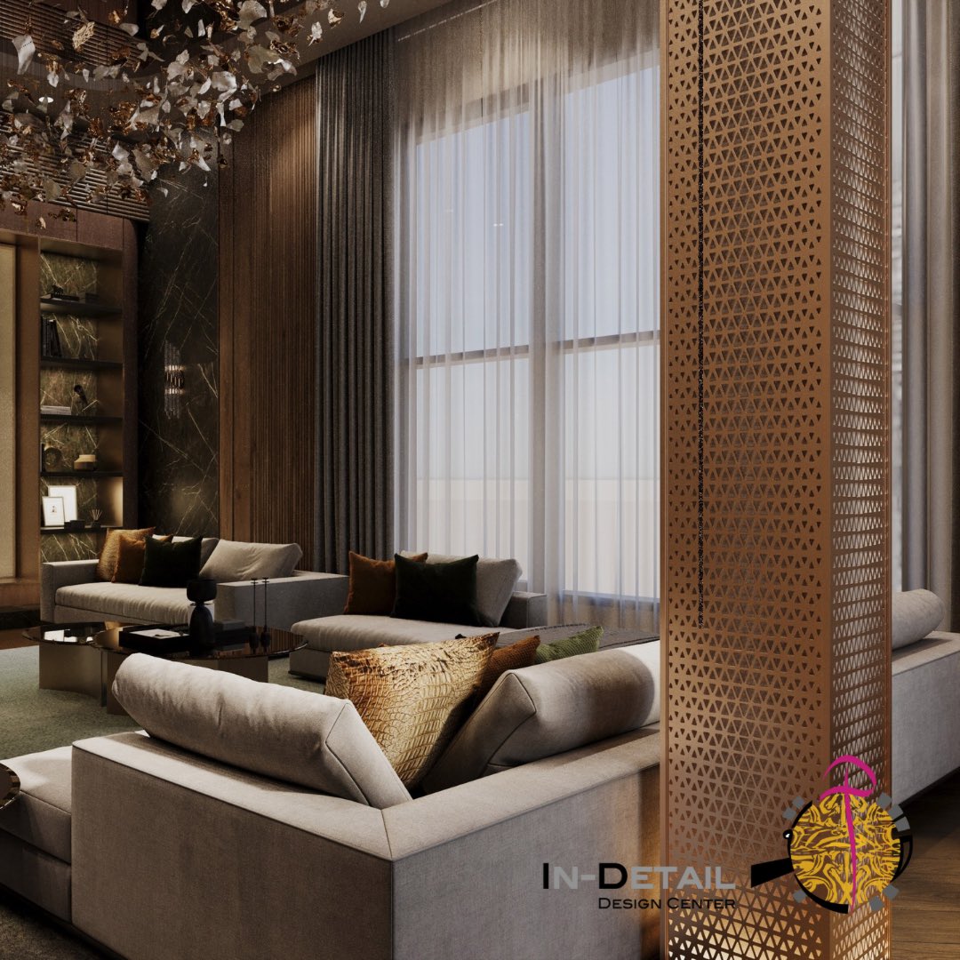 in_detaildc's tweet photo. تصميمنا لديوانية في مشروع سكني بمدينة جدة. التصميم مستوحى من شخصية العميل و حبه للفن و الفخامة. 

Sneak peek into our design for a men’s Diwaniya for one of our residential projects in Jeddah. The design was inspired by our client’s love for art, style and fine taste https://t.co/TO4jwYXN09