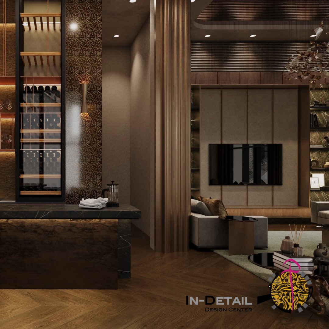 in_detaildc's tweet photo. تصميمنا لديوانية في مشروع سكني بمدينة جدة. التصميم مستوحى من شخصية العميل و حبه للفن و الفخامة. 

Sneak peek into our design for a men’s Diwaniya for one of our residential projects in Jeddah. The design was inspired by our client’s love for art, style and fine taste https://t.co/TO4jwYXN09