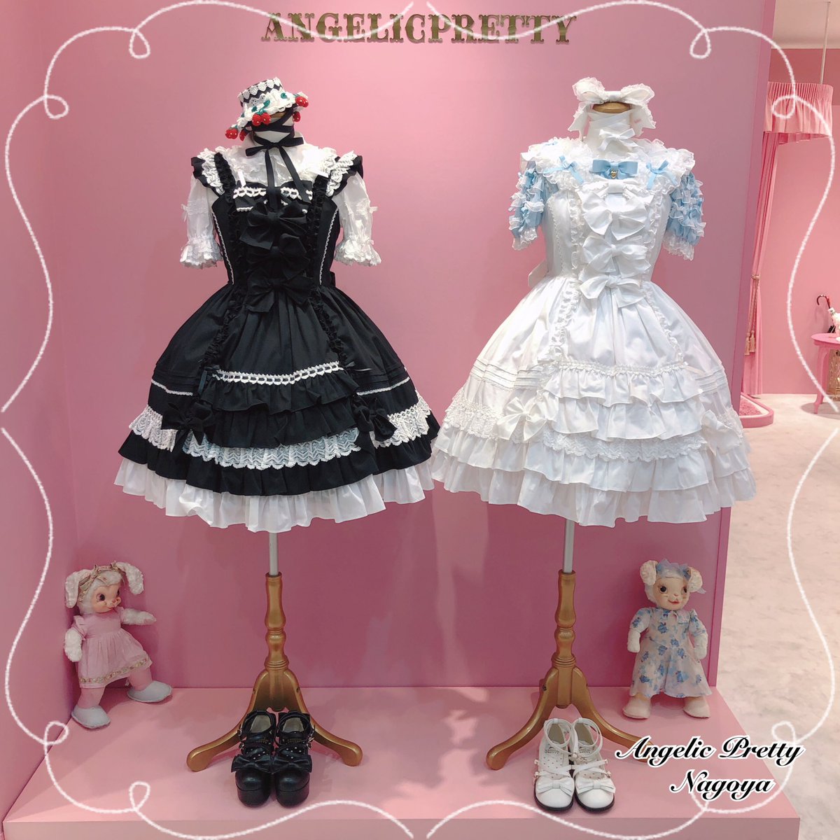 sweetフリルジャンパースカート 🎀Sweetフリルジャンパースカート🎀 純白のレース＆フリルがどこか