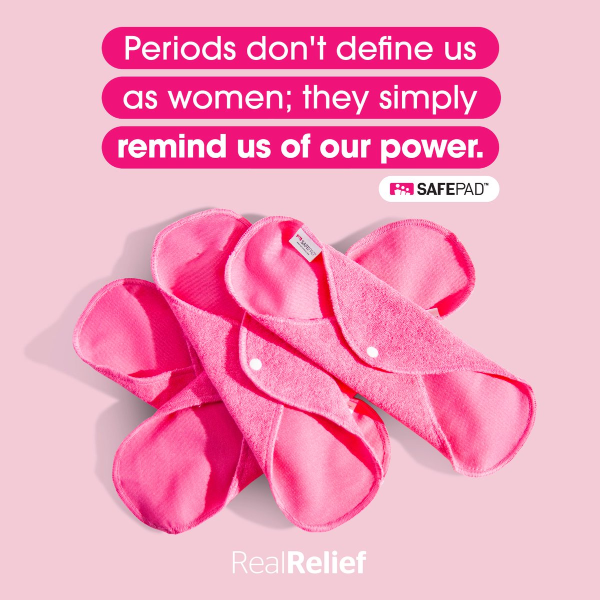 Empower yourself with SafePad Uganda! 🌸
Our reusable pads offer comfort, reliability, and eco-friendly protection. Invest in your health and the planet!
Make the switch today for a worry-free period experience.
Contact us on WhatsApp: +256702758100
#SafePadUg #SustainablePeriods