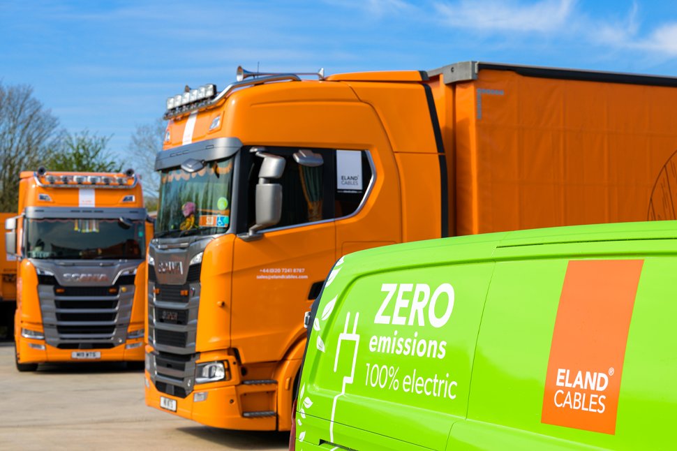 Eland_Cables's tweet photo. Our FORS Silver and ISO 39001 accredited fleet transports our cables with care, so they arrive on-time, in optimum condition, where and when you need them. https://t.co/CsT3ZozKs2
#elandcables #tailorelogistics #dedicatedfleet #FORS https://t.co/DRxserpi4H