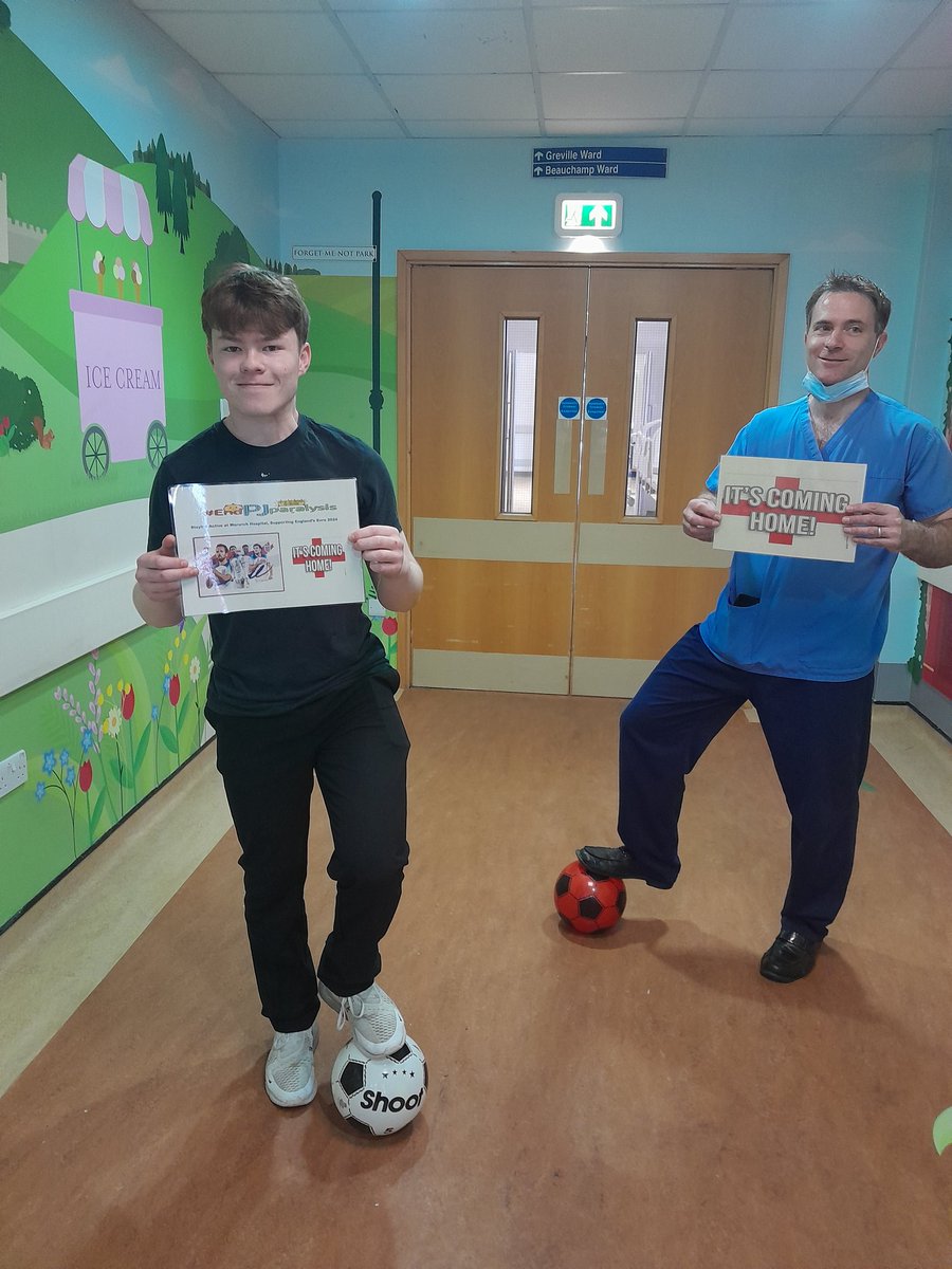 Kam_Madar's tweet image. Our Frailty and CoE wards supporting patients to watch England play tonight, hearing memorable commentaries, great conversations &amp;amp; sing along 🏅🏴󠁧󠁢󠁥󠁮󠁧󠁿⚽️ #EndPJParalysis #EnglandEuros2024 #ReconditionTheNation @rawbubbles9 @nhsswft @NHSEngland @BrianwDolan @wolvesboy @AdamBCarson
