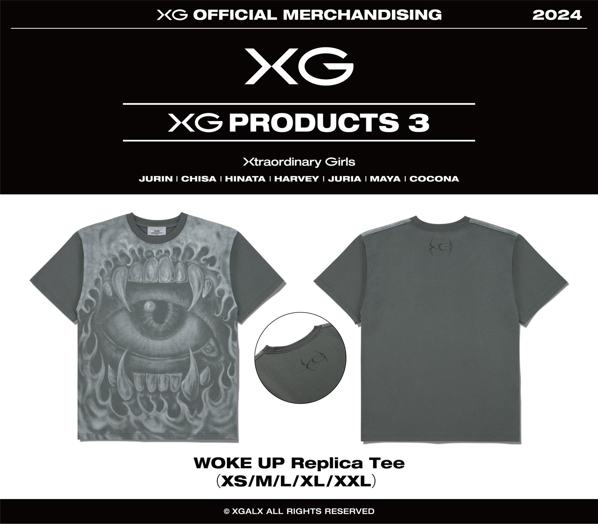 XG THE FIRST HOWL FINAL Tシャツ XG - FIRST HOWL TOUR TEE – The Stan Club