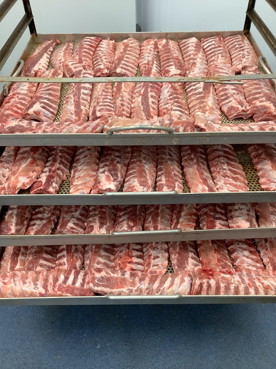 chickfoods's tweet image. Specific customer request 100kg Fresh Irish Pork Ribs.BBQ season in full swing and we are delighted to take some pressure off the kitchen and staff. No additives no preservatives just Cooked and chilled #heatandeat