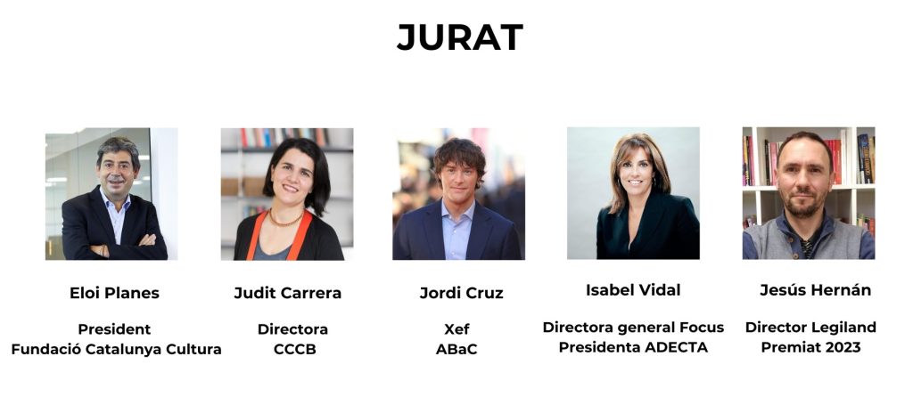 fcatcultura's tweet image. 🚀 Un jurat d&apos;excepció escollirà els 5 finalistes que optaran al #PremiIMPULSACULTURA d&apos;enguany, valorat en 10.000 euros.

🏆 Coneixerem el guanyador a La Nit de l&apos;Empresa i la Cultura el pròxim 22 d&apos;octubre al Teatre Lliure de Montjuïc.

#JuratPIC2024