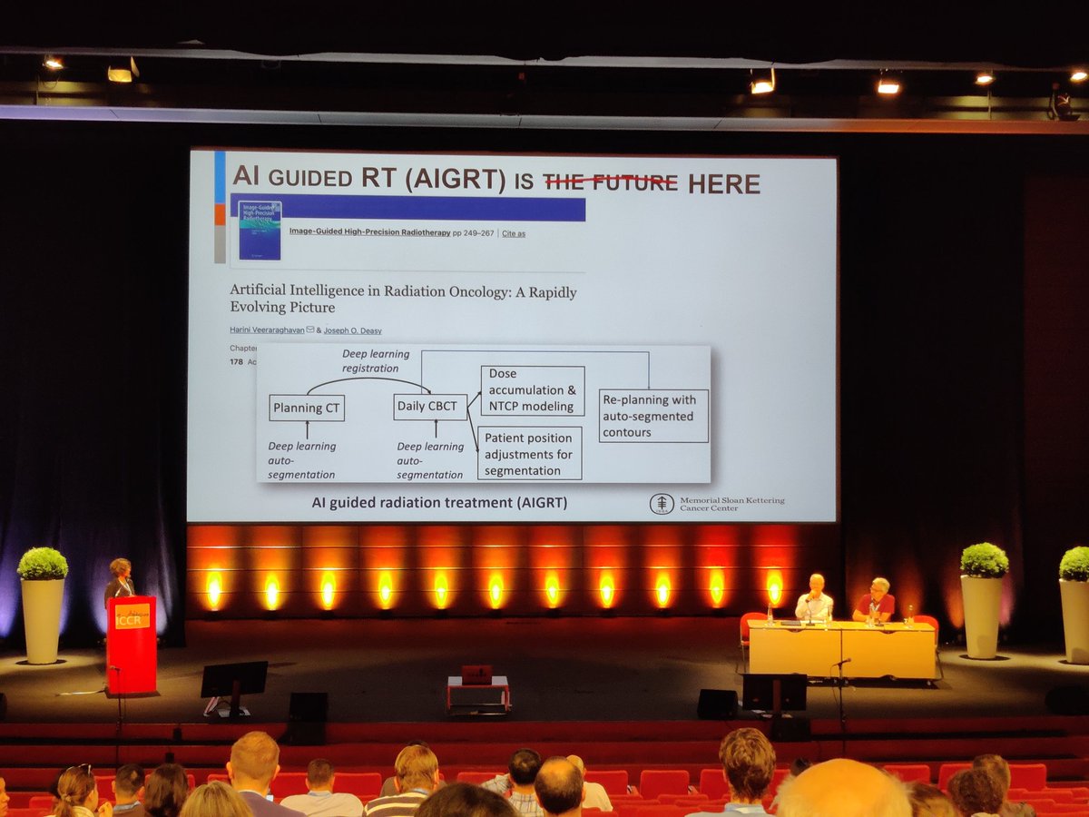 Eliana Vasquez O π¨π΄π³π±π¬π§ (@elivaos) on Twitter photo <a href="/HariniVeerarag1/">Harini Veeraraghavan</a> talks #ICCR2024 day 3 about trustworthy AI models in cancer treatment, especially regarding development and deployment.
Amazing showcase of work in her lab and close collaboration with clinicians.
All models shared!
π Good read list for after the conference! <a href="/HariniVeerarag1/">Harini Veeraraghavan</a> talks #ICCR2024 day 3 about trustworthy AI models in cancer treatment, especially regarding development and deployment.
Amazing showcase of work in her lab and close collaboration with clinicians.
All models shared!
π Good read list for after the conference!