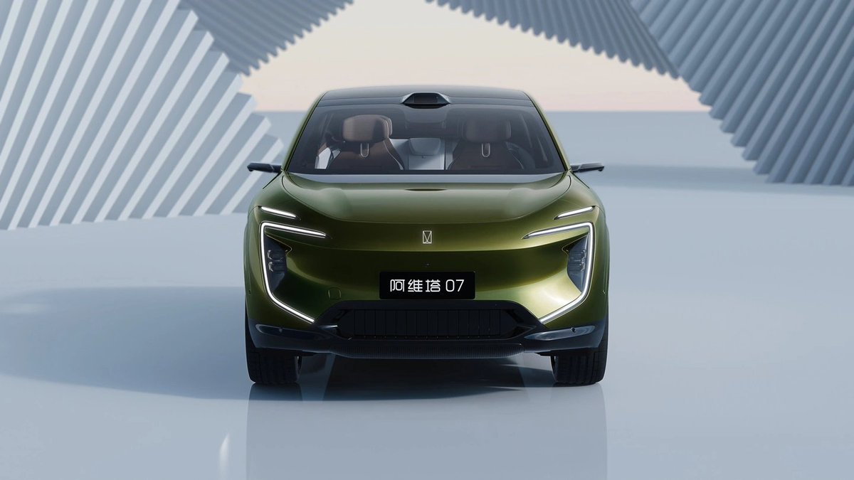 EVsLaneofficial's tweet photo. Avatr 07 SUV Unveils New Body Color "Azure Green" https://t.co/g85y8Txh5K