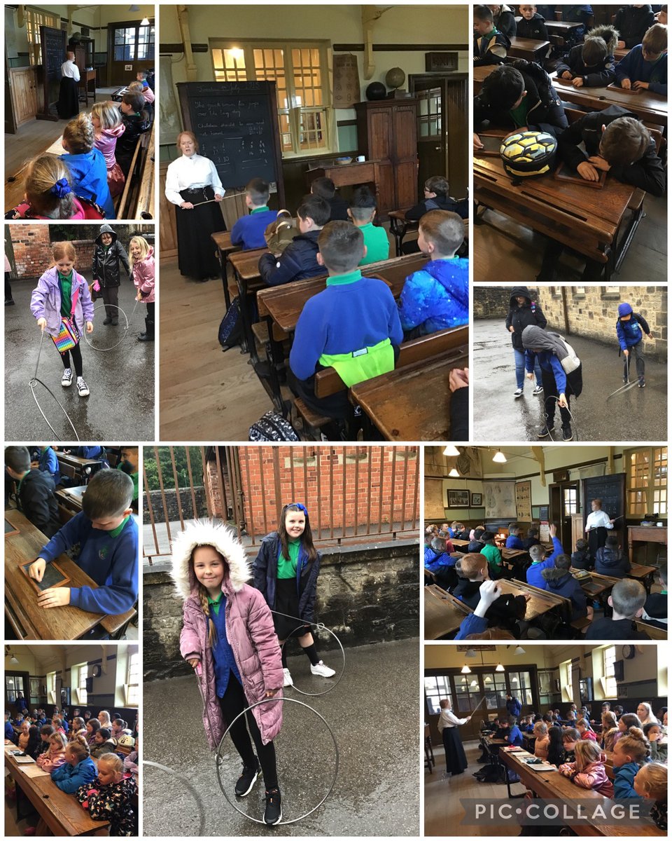 throckleyprim's tweet image. Y4 would like to say a HUGE thank you to our #ThrockleyPTFA for donating funds &amp;amp; making a trip to @Beamish_Museum possible 💙💚 The rain didn&apos;t dampen the experience of stepping back in time &amp;amp; living a day in the life of Victorian children! #ThriveAtThrockley #ThrockleyHistorians