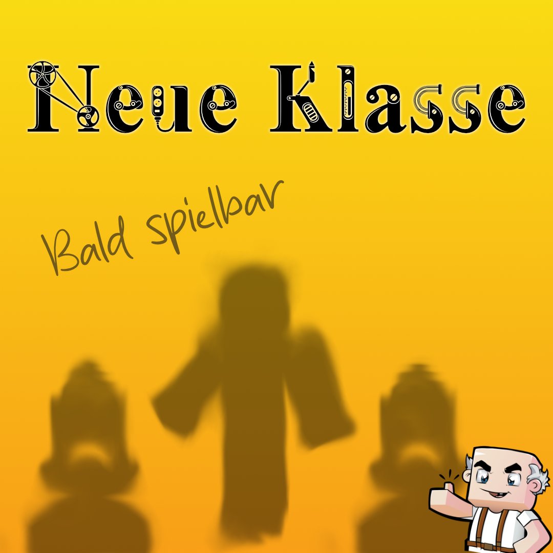 HorstBlocks's tweet image. Bald gibt es eine neue Klasse für die HCF🧐
Habt ihr Ideen was es für eine Klasse sein kann?
Teilt eure Ideen mit uns!

#minecraft #horstblocks #citybuild #news #hardcore #grind