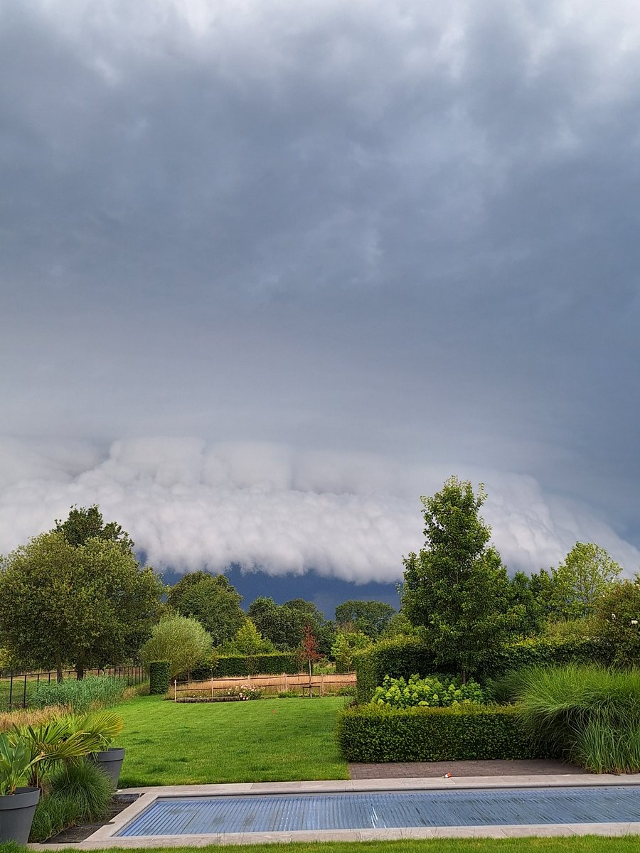 Enkele minuten nadat ik deze foto gemaakt heb, viel de regen met bakken uit de hemel.
#schoonheid #klimaat