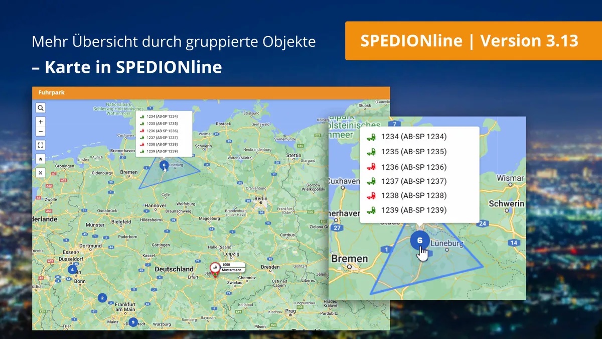 spedionapp's tweet photo. Komfortablere Bedienung: Mit  dem Update SPEDIONline 3.13 haben wir die Anzeige von Fahrzeuggruppen  übersichtlicher gestaltet, die Voreinstellung der Kartenansicht  individualisiert und die Auswahl der Quellsprache bei Nachrichten  optimiert. Details:
https://t.co/s4Z4vO5UWL https://t.co/Jbd1bzXa99