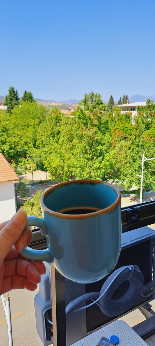 Yeni mekandan herkese #gunaydin ☕️