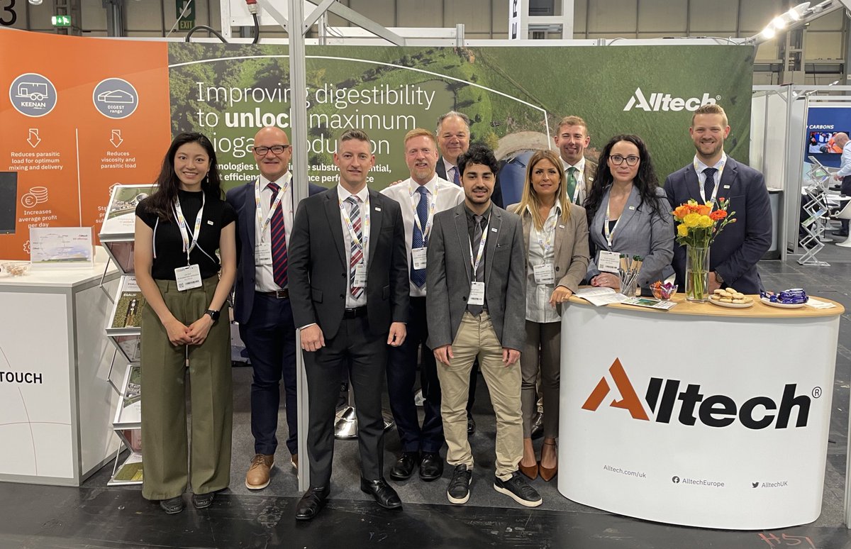 We’re all set for the 2024 #WorldBiogasExpo, taking place today and tomorrow at the NEC. Head on over to Hall 3, stand H51 to chat to our team about maximising biogas production and efficiency! ⚡️🌾 

#biogastradeshow #anaerobicdigestion