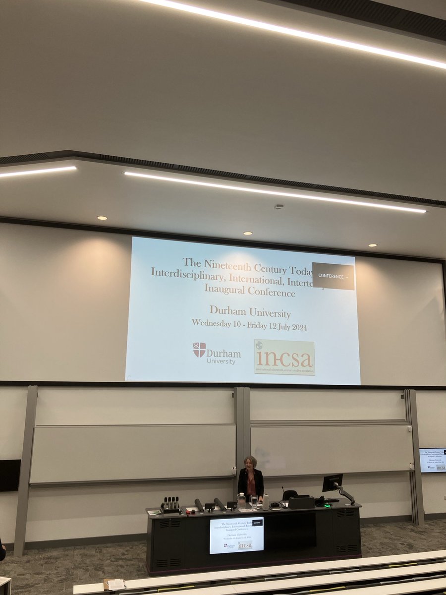 Dr_Kate_Newey's tweet photo. At the opening of a new organisation for scholarship in the long nineteenth century. #incsa. Setting cats among pigeons? https://t.co/TZoVI7CTlN