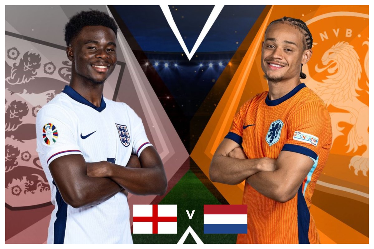 ENGLAND 🏴󠁧󠁢󠁥󠁮󠁧󠁿 V  NETHERLANDS 🇳🇱

#EURO2024 Semi Final Giveaway Competition  

What minute of the match will the first goal be scored?

Comment your guess. The first 3 to guess correctly wins a mystery prize  

Entries close 7.45pm GMT  -  1 guess per person  
Good Luck 🤞