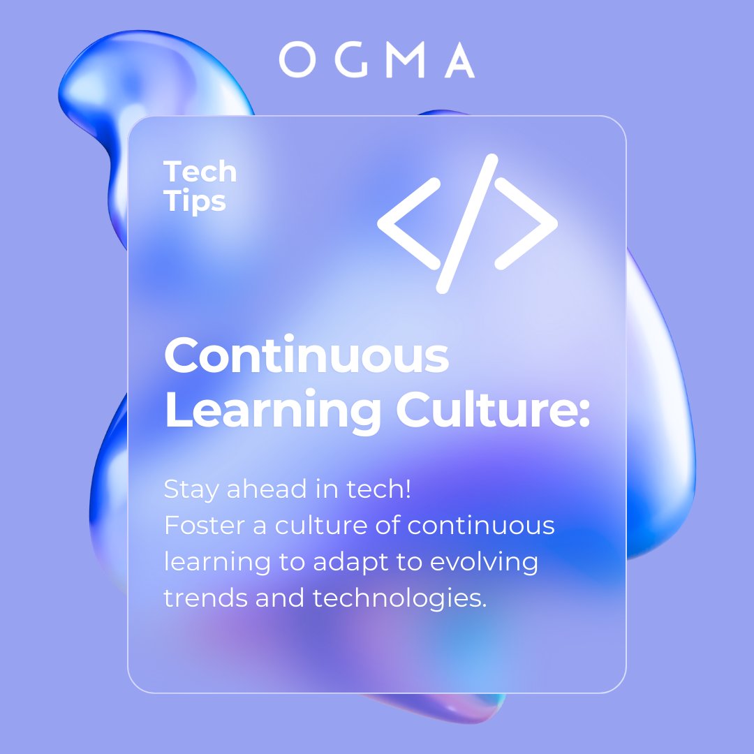 inc_ogma's tweet image. ✨ Continuous learning equips employees with the agility to adapt to new challenges, embrace emerging technologies, and stay ahead of industry trends. 😊👩‍💻

#OgmaInc #SoftwareDevelopmentCompany #SoftwareDevelopment #IT #Tech #TechTip #TechWednesday #TechGuru #TechPro
