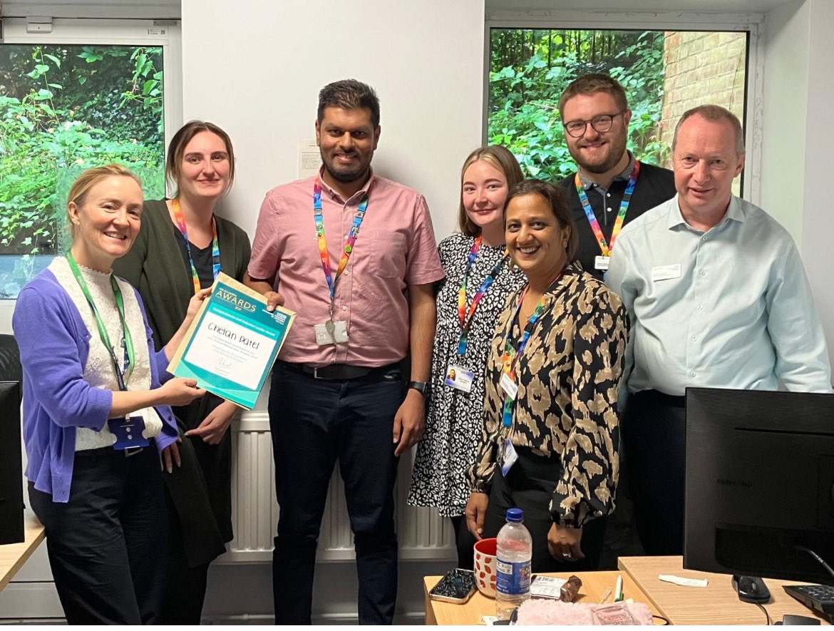 UHL Cancer Centre (@uhlcancercentre) on Twitter photo Congratulations to Chet - one of our Cancer Centre Team Leaders who was nominated by his team for being a Compassionate and Inclusive Leader ๐๐๐๐๐ <a href="/Leic_hospital/">Leicester's Hospitals</a> Congratulations to Chet - one of our Cancer Centre Team Leaders who was nominated by his team for being a Compassionate and Inclusive Leader ๐๐๐๐๐ <a href="/Leic_hospital/">Leicester's Hospitals</a>
