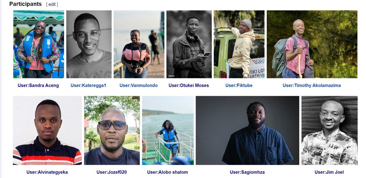 WikimediaUganda's tweet image. Faces of Photo Hunt: @WikiLovesEarth 2024 in 🇺🇬 🌍📸

From May 31-June 4, a diverse group of photographers explored:

🌿 Lake Mburo National Park
🌿 Queen Elizabeth National Park
🌿 Kazinga Channel
🌿 Ziwa Rhino Sanctuary &amp;amp; more!
commons.wikimedia.org/wiki/Commons:W…
#opensourceknowledge!