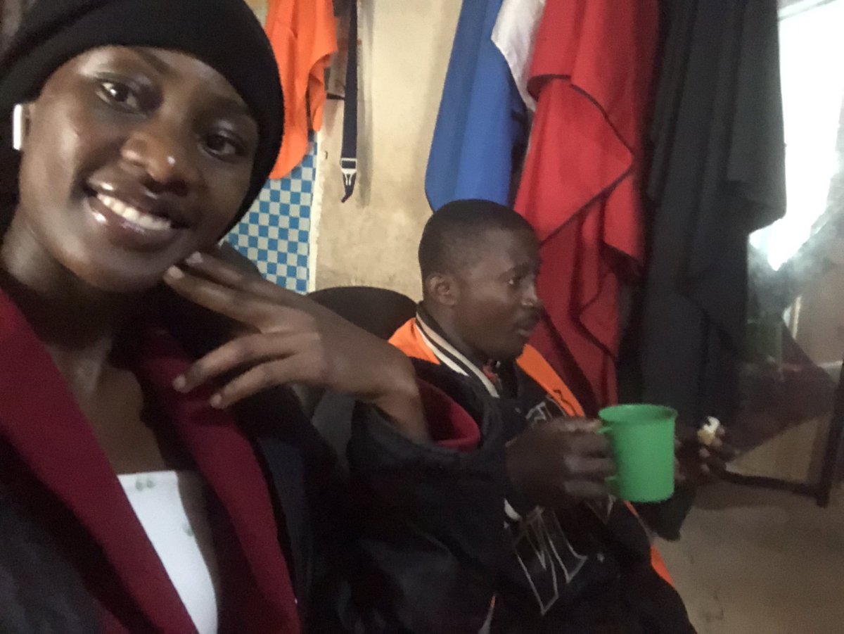 MbabaziFridah's tweet photo. Today, I met Sharif, @SafeBoda driver in Bukoto. He lent me his jacket, glasses, and headsock. Such incredible kindness and service! On our way , it started raining heavily, so I told him to park Somewhere and we had tea together.🤗 Thank you, Sharif. I hope we cross paths again. https://t.co/4qx6ehhDvD