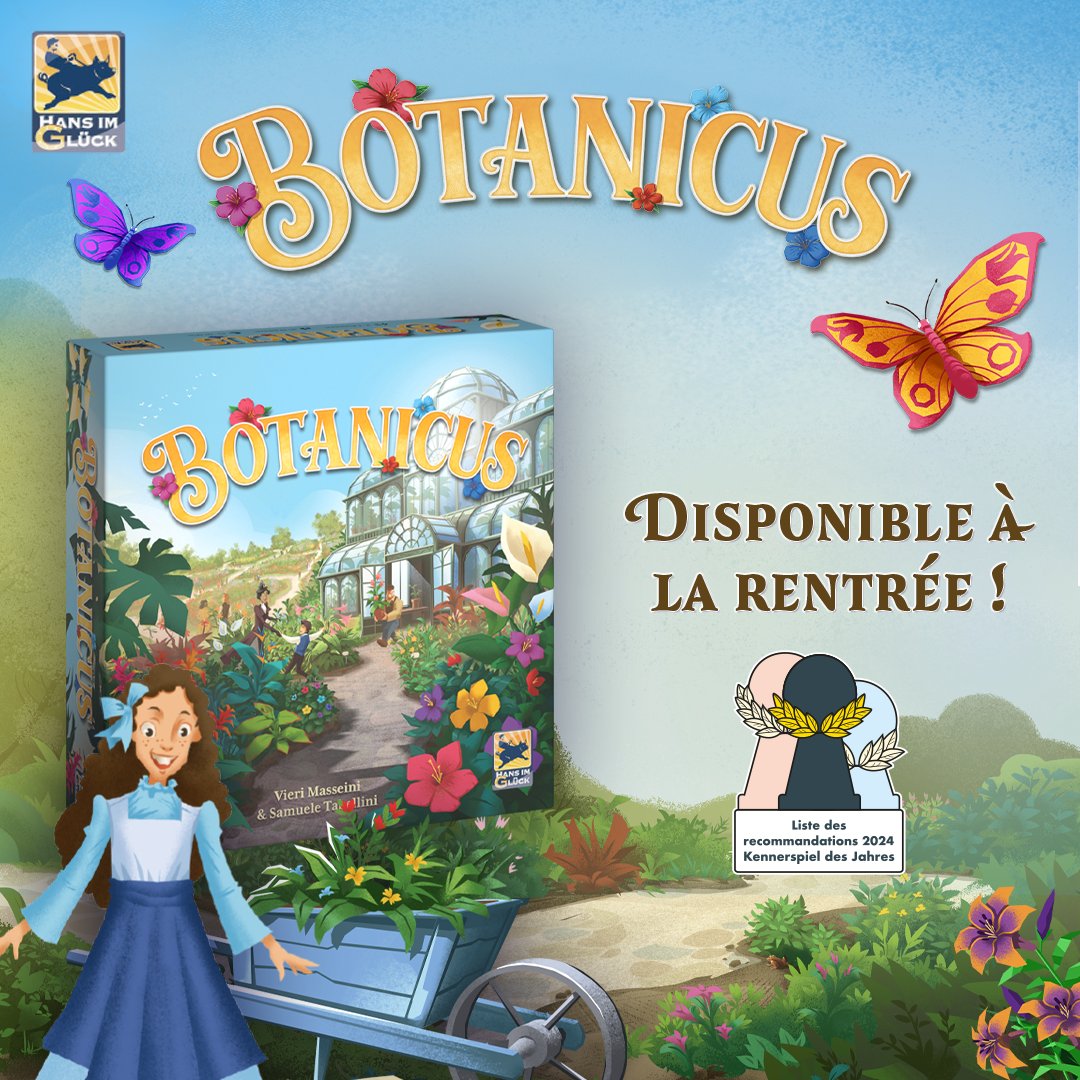 asmodee_fr's tweet photo. Botanicus, le jeu de Hans Im Glück recommandé par le Kennerspiel des Jahres 2024, sort bientôt !
#asmodee #botanicus #spieldesjahres https://t.co/IFqOy6GDuQ