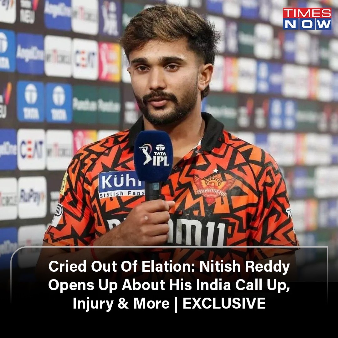 #EXCLUSIVE || Cried Out Of Elation: Nitish Reddy Opens Up About His India Call Up, Injury &amp; More 

READ MORE- timesnownews.com/sports/cricket…

✍️ <a href="/AshishSatyam7/">Ashish Satyam</a>