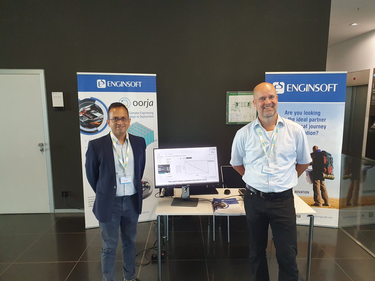 Heute startet die #AutomotiveBattery Konferenz in München! 🤩

Unsere Experten stehen am Stand 9 für Sie bereit und freuen sich auf Ihren Besuch! 🤝

Schauen Sie entweder direkt vorbei oder vereinbaren Sie einen Termin unter:
👉 hubs.ly/Q02F-KY30

#ev #battery #oorja