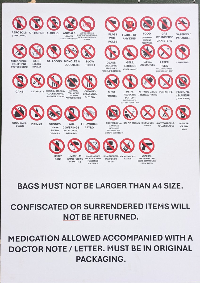 mattleys's tweet image. Enjoy yourself at Wireless this weekend!