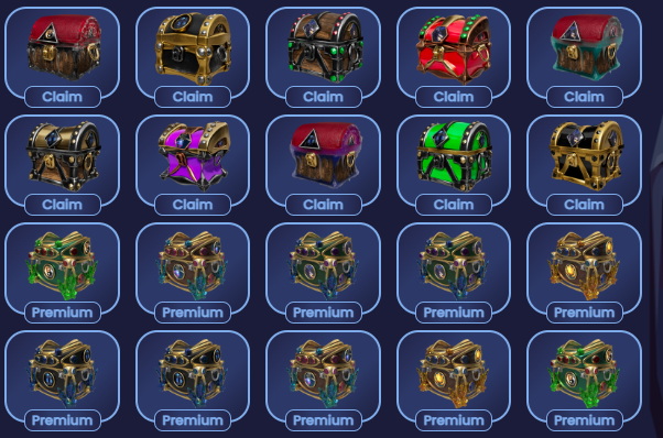 Oh hey, these are just some normal chests right??? NO, WRONG! These are the @worldofdypians daily bonuses<a href="/tag/worldofdypians"class="tags"><span>#worldofdypians</span></a>