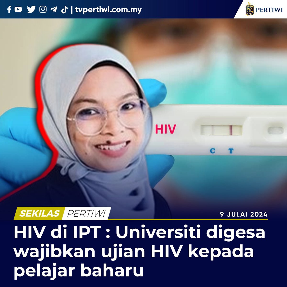 SecondChance_II's tweet photo. Wajar atau tidak diwajibkan ujian HIV kepada pelajar baharu? Adakah Malaysia ini sudah bersedia? Stigma masyarakat adakah sudah menurun? Ada baik dan buruknya jika saringan ini dilaksanakan.. https://t.co/pEBYHKYkA2