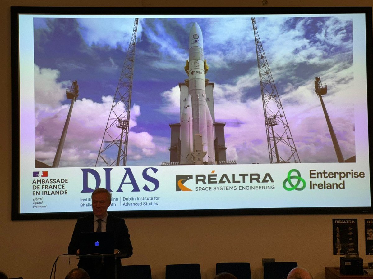 Plasma Bound (@plasma_bound) on Twitter photo ๐ #Ariane6 launched from #FrenchGuiana, featuring Irish tech from @Realtra ! Plasma Bound celebrated at Dunsink Observatory with French Ambassador <a href="/vincentguerend/">Vincent Guรฉrend</a> . Thanks to everyone for their hard work! ๐ Here's to the future of space exploration and collaboration. ๐โจ ๐ #Ariane6 launched from #FrenchGuiana, featuring Irish tech from @Realtra ! Plasma Bound celebrated at Dunsink Observatory with French Ambassador <a href="/vincentguerend/">Vincent Guรฉrend</a> . Thanks to everyone for their hard work! ๐ Here's to the future of space exploration and collaboration. ๐โจ