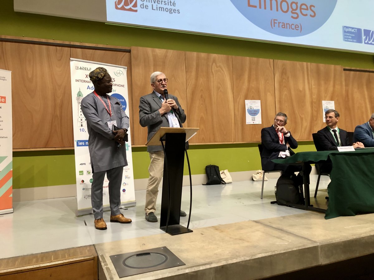 Le Xème congrès international francophone #ADELFEPITER2024 , sur le thème des nouvelles transitions épidémiologiques, s'est ouvert ce matin en présence du maire de #Limoges, @erlombertie .